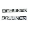 2pcs Vinyl Bayliner Decal Replacement for Bayliner Boat Outboard Motor