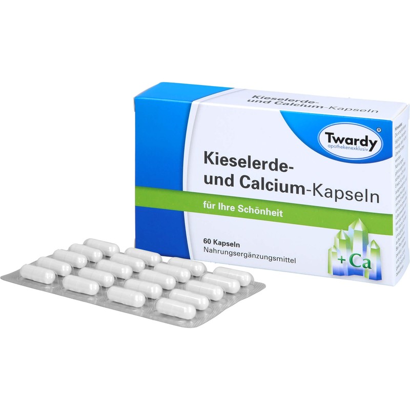 Twardy Silica and Calcium Capsules for Your Beauty, Pack of