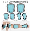 SKT HP Protective Gear for Adults, Knee Pads Elbow Pads