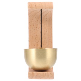 Levemolo Copper Door Bell Chimes Door Wind Bell for Shopkeeper Decorative Wooden Doorbell