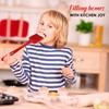 Silicone Spoon Spatula - 600ºF Heat-Resistant Non-Stick Rubber Spoonula |