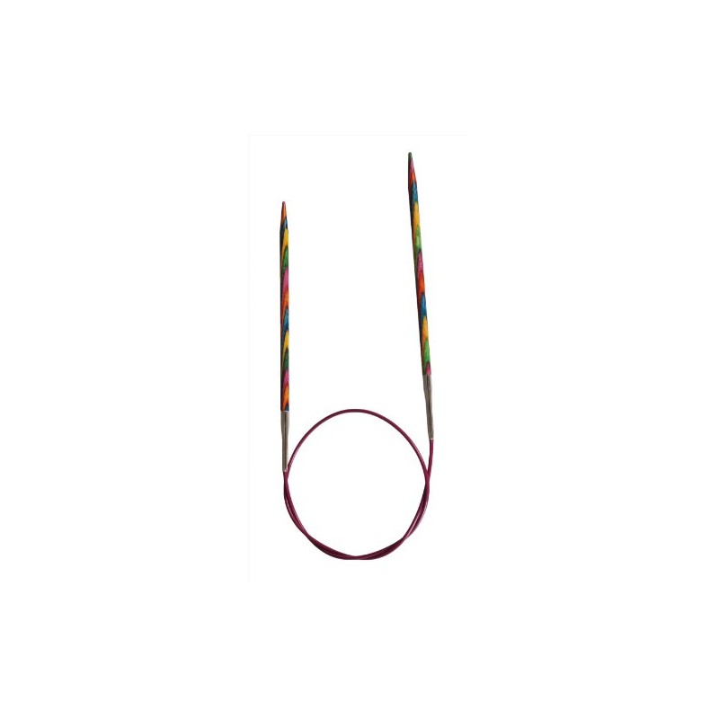 KnitPro 80 cm x 8 mm Symfonie Fixed Circular Needles,