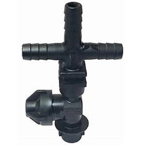 Unbranded Diaphragm Check Valve Quick Nozzle Body Elbow Triple Hose