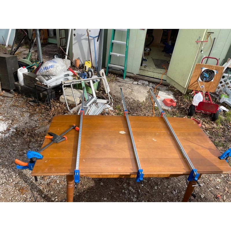 Pittsburgh 60" Aluminum Bar Clamp F Style Woodworking Wood Quick
