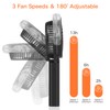 Portable Handheld Misting Fan, 3000mAh Rechargeable Mist Fan- Up to