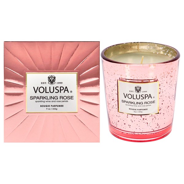 Voluspa Sparkling Rose for Unisex - 9 oz Candle