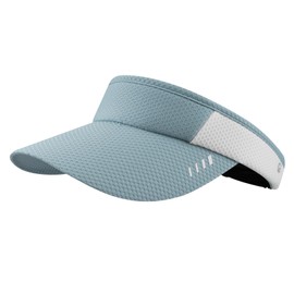 Clape Women's Athletic Mesh Visor Sun Hat for Golf, Running, and Outdoor Activities