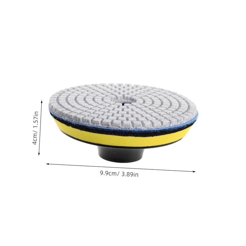 MAGICLULU Marble Polishing Compound 1 Set Stone Polishing Pads Round