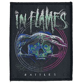 In Flames Battles Unisex Patch multicolour, 100% polyester,
