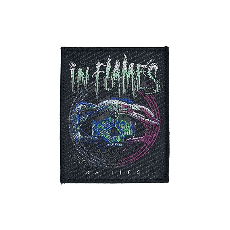 In Flames Battles Unisex Patch multicolour, 100% polyester,