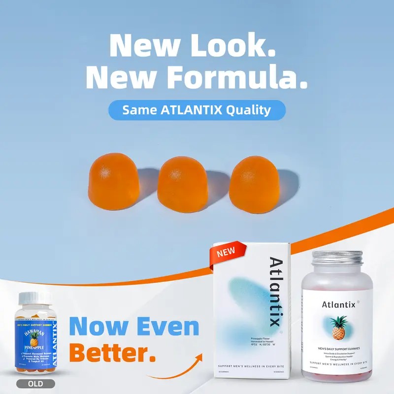 Men's Wellness Gummies – Sugar-Free – 60 Gummies –
