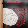 Custom Cutters Airplane Shape Cutters | MINI/SMALL Plastic Cutter for