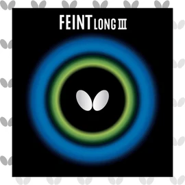 Butterfly Feint Long III Rubber Sheet (1.3, Red)