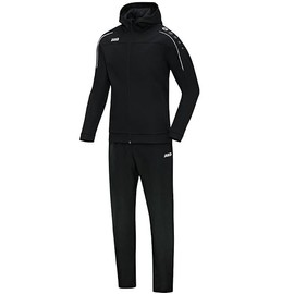 JAKO Women's Classico Hooded Presentation Suit, Black, EU 36