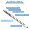 QUARKZMAN Pack of 2 Straight Groove Taps, M5 x 0.8
