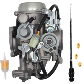JIK Carburetor Carb +Choke Cable for Honda VTX 1300 VTX1300C VTX1300R VTX1300S VTX1300T 16100-MEA-901