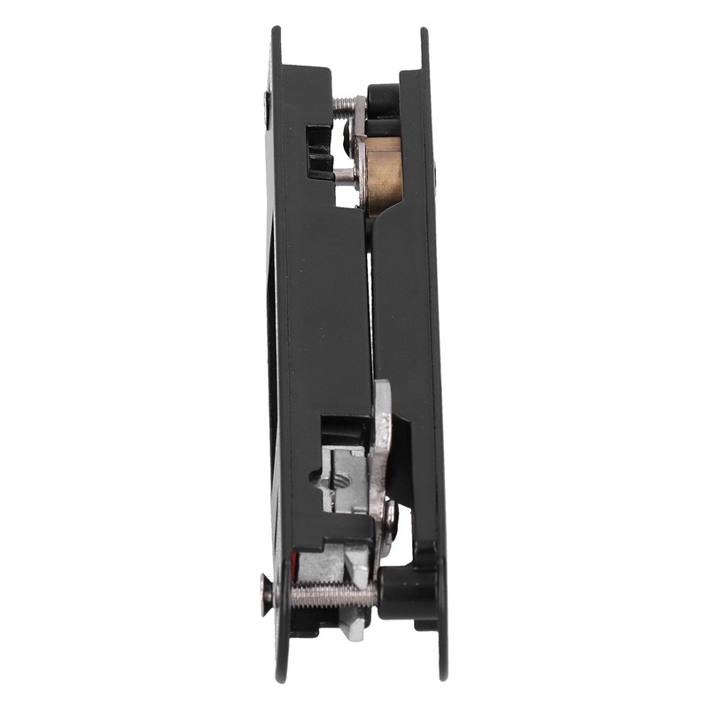 Sliding Door Lock Black Copper Zinc Alloy Lock Furniture Hardware