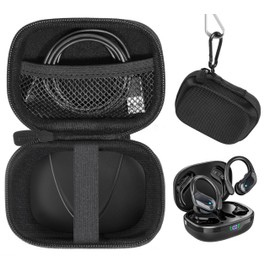 CaseSack Case for Bcaikair BX17 Wireless Earbuds Sport Headphones 5.3 (Black)
