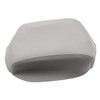 Priprilod Gray Leather Armrest Center Console Lid Replacement Cover Compatible
