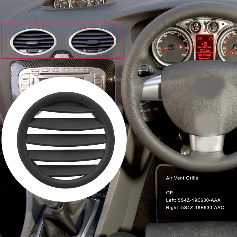 2PCS Air Vent Grille 5S4Z‑19E630‑AAA Front Left Right Side Dash