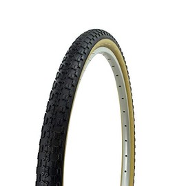 Fenix Cycles Wanda Bicycle Tire 26 x 1.75, COMP3 BMX Tread, (Black/Gum)