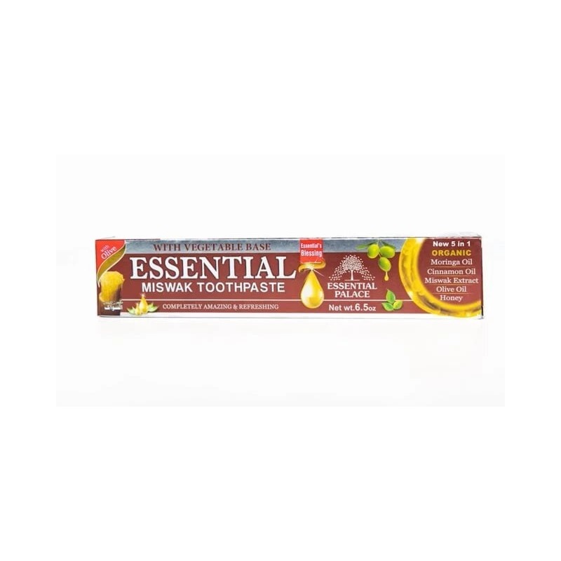 ESSENTIAL MISWAK TOOTHPASTE | 100% ORGANIC | ESSENTIAL PALACE -