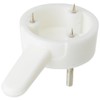 Merriway® BH01676 (20 Pcs) Small 22mm (7/8 inch) White Nylon