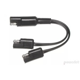 Powerlet NEW Powerlet SAE Y Cable 2 Port Cable PAC-023