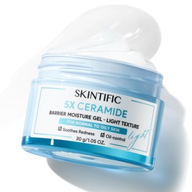 SKINTIFIC Gel Hidratante Facial 5X Ceramida Light 30g