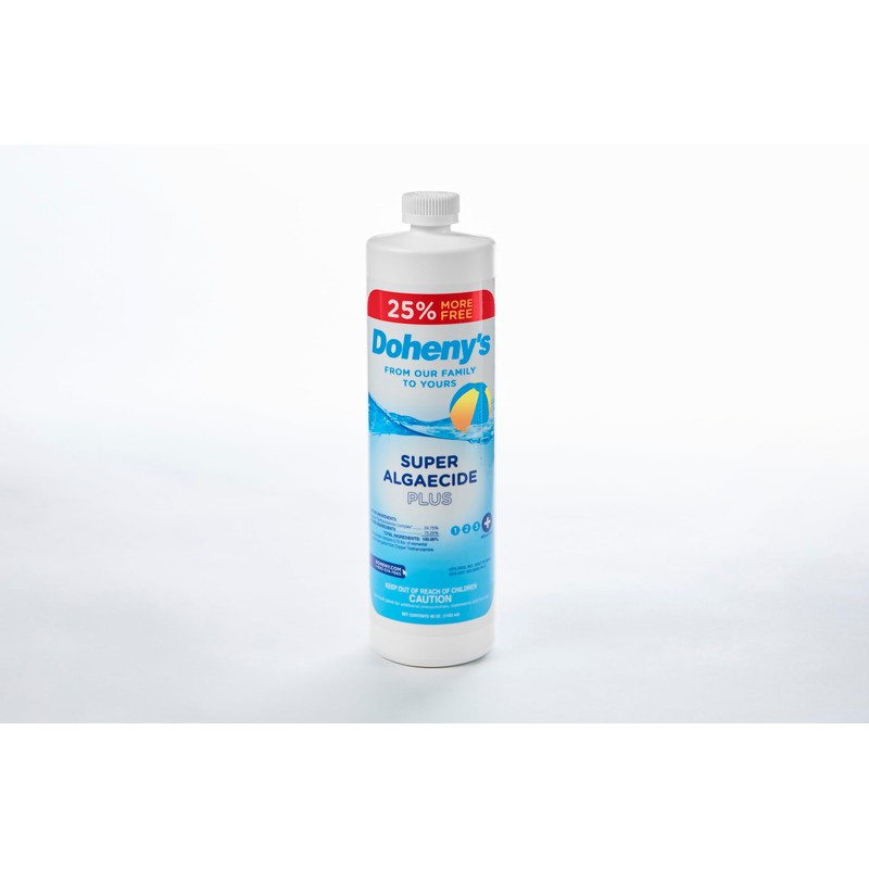 Doheny's Super Algaecide Plus | 100% Professional-Grade | Effective Against