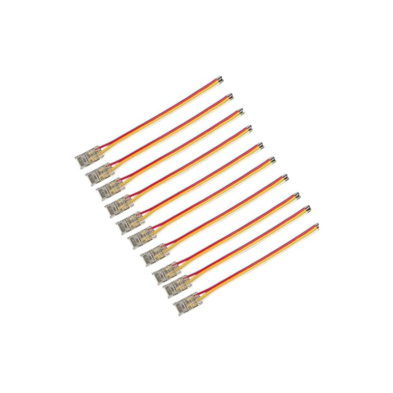 CCT COB LED Light Band Connector Kit for 10 mm