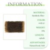 Afro Kinky Bulk Hair For Dreadlock Extensions Repair Locs,Twist Braiding,