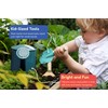 Kinderific Gardening Set, Tool Kit, for Kids, STEM, Includes Tote
