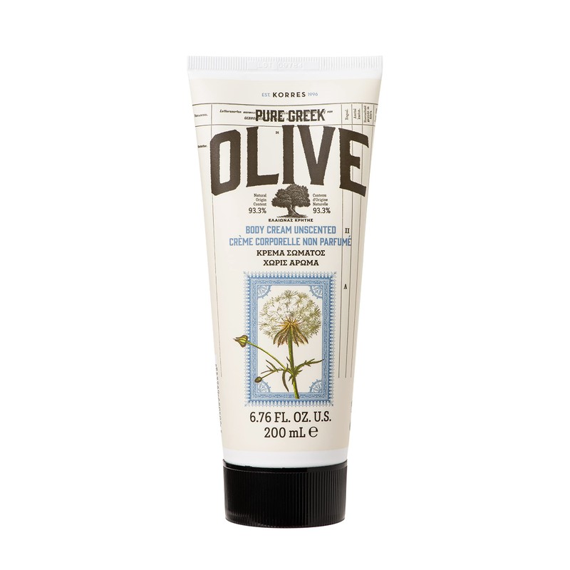 KORRES Olive Body Cream, Unscented, 6.76 fl. oz.