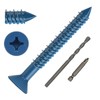DAYALO Concrete Screws Countersunk Head with Phillips M5.5 x 57,