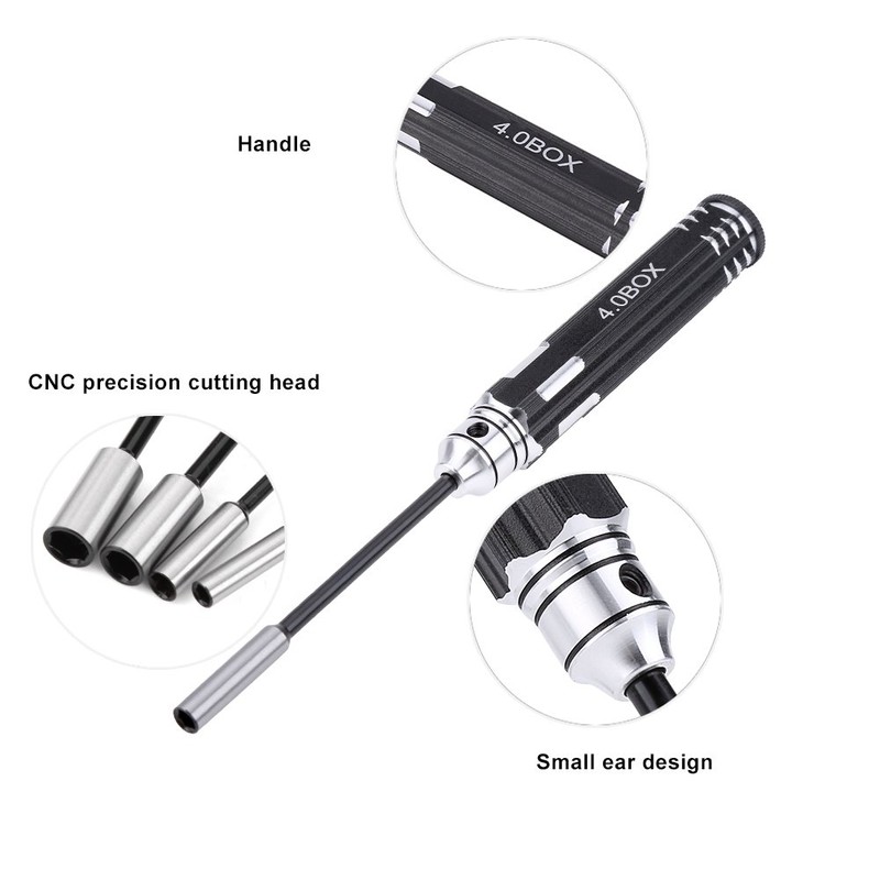 4 Pcs Model Hex Socket Driver Set, Hex Socket Nut