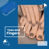 Nail Cleaning Brush (5 Pcs) Double Sided Finger Brush Scrubbing