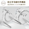 Letics Clear Acrylic Tin Badge Case, Pin Badge Display Stand,