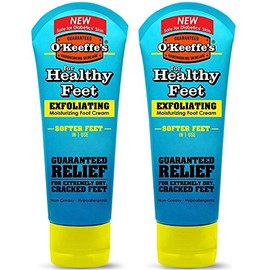 Crema exfoliante para pies O'Keeffe Healthy Feet, 3 onzas Tubo – 2 unidades
