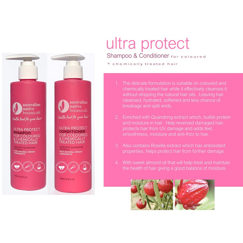 Australian Native Botanicals Ultra Protect Conditioner - for Coloured and