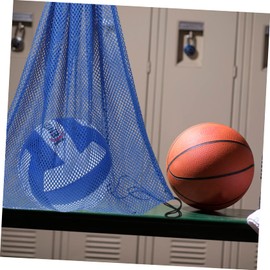 Gatuida Mesh Basketball Carrier Bag with Drawstring Convenient Sports Ball Holder for Gym School and Team Use Durable Net Design for Basketball Football and More