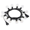 Tomshine AC 220V-240V 21.33ft E12 Base G40 LED Fairy String