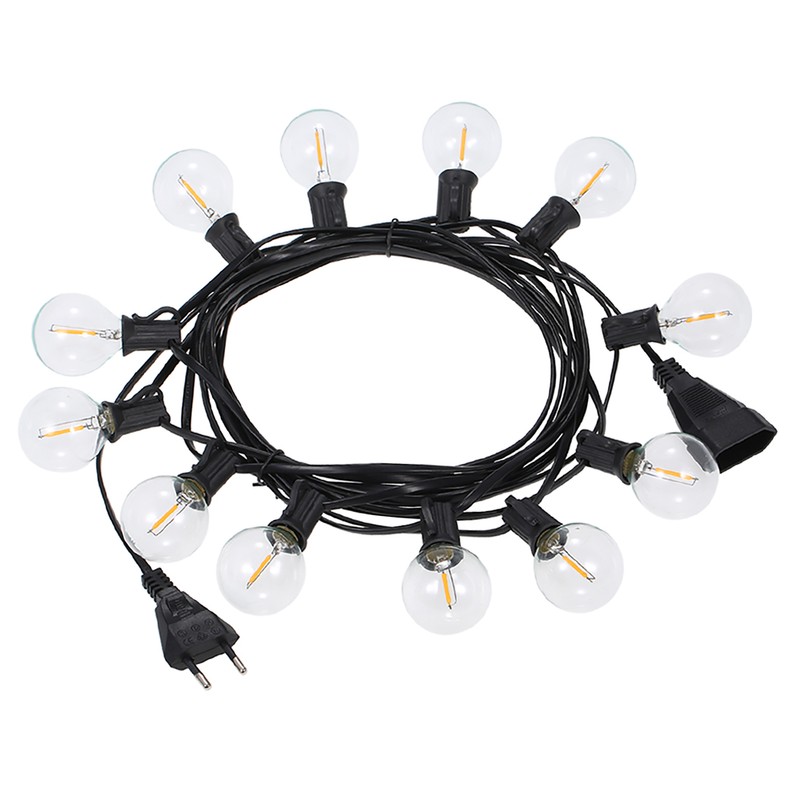 Tomshine AC 220V-240V 21.33ft E12 Base G40 LED Fairy String