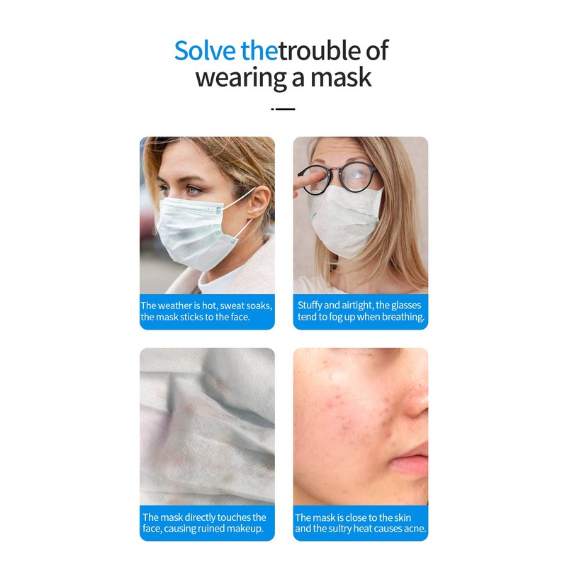 Expand Cup for Mask, 5 Pieces DMaos Mask Bracket, Lipstick