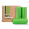 JENCENBIO Compostable Bin Liners & 100% Biodegradable, 20L, 25% Extra