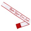 Party to Be Plain Sash with Tassels Blank Satin Sash
