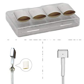 6: 1 tubo de encogimiento de calor adhesivo de doble pared, reparación de cables, reparación de carga de grietas en el cable de carga Mac Book Air pro, protector de cable de ratón, C - cover, iPhone, Apple Lightning (4 Piezas)