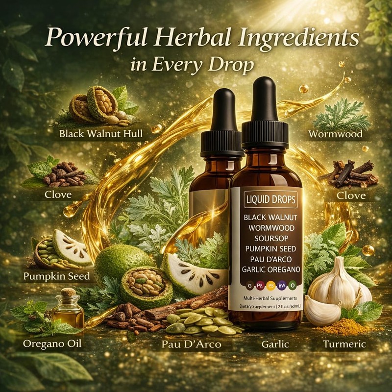 Vello Black Walnut Wormwood Gut Cleanse — Formulated with Wormwood,