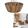 HOME DECO FACTORY, KA0338, Insalatiera in Acacia D20 cm, Design