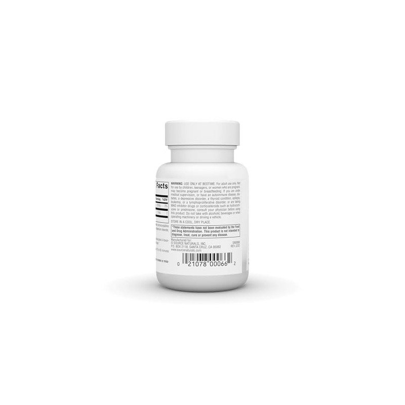 Source Naturals Melatonina Liberada por el Tiempo - 3 mg,